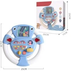 Enbaoxin Kinder Simulation Lenkrad Spielzeug Kinder Frühe Bildung Lenkrad Spielzeug