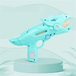 Enbaoxin Cartoon Dinosaurier Form Wasserpistole Kinderspielzeug Sommer Kinder Dinosaurier Wasserpistolen Strandspielzeug