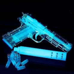 Enbaoxin Leuchtende Muschelauswurf-Soft-Bullet Spielzeug Pistolen Kinder Pistole Fluoreszierende Pistole 8 Enbaoxin Leuchtende Muschelauswurf-Soft-Bullet Spielzeug Pistolen Kinder Pistole Fluoreszierende Pistole -Enbaoxin Verkaufsgeschäft 30789667 03