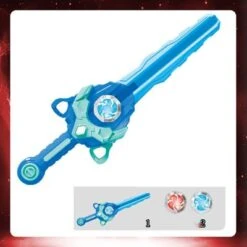 Enbaoxin Leuchtschwert Drehkreisel Kinderspielzeug Beleuchteter Kreiselschwert Kinderspielzeug