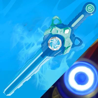 Enbaoxin Leuchtschwert Drehkreisel Kinderspielzeug Beleuchteter Kreiselschwert Kinderspielzeug 3 Enbaoxin Leuchtschwert Drehkreisel Kinderspielzeug Beleuchteter Kreiselschwert Kinderspielzeug – Bild 3