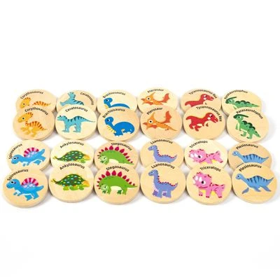 Enbaoxin Finden Die Gleiche Dinosaurier Jigsaw Puzzle Kinder Speicher Baby Pädagogisches Holz Spielzeug Für Kinder 2 Enbaoxin Finden Die Gleiche Dinosaurier Jigsaw Puzzle Kinder Speicher Baby Pädagogisches Holz Spielzeug Für Kinder – Bild 2