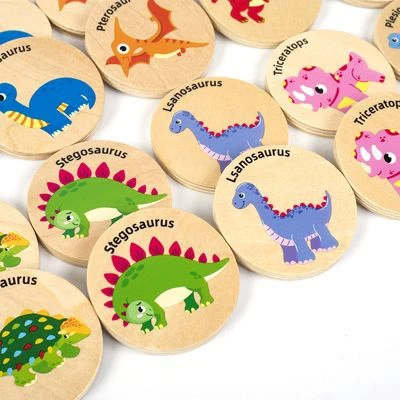Enbaoxin Finden Die Gleiche Dinosaurier Jigsaw Puzzle Kinder Speicher Baby Pädagogisches Holz Spielzeug Für Kinder 4 Enbaoxin Finden Die Gleiche Dinosaurier Jigsaw Puzzle Kinder Speicher Baby Pädagogisches Holz Spielzeug Für Kinder – Bild 4