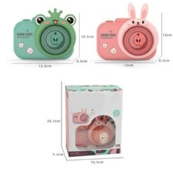 Enbaoxin Automatische Seifenblasenmaschine Kamera Spielzeug Mit Musik Und Licht-up Blase Kamera Kleindkindspielzeug Mit Farbverlauf Lampenlicht Dynamische Musik Bunte Blasen -Enbaoxin Verkaufsgeschäft 30789686 05