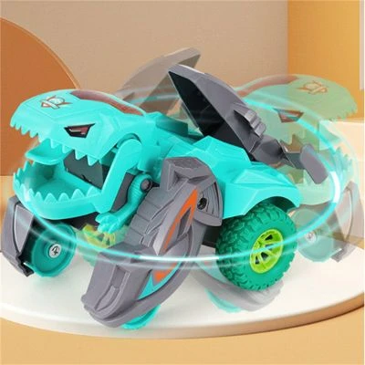 Enbaoxin Mecha-Wagenmodell-Dinosaurierspielzeug Spielzeugauto Wirbeln Und Tanzen Dinosauriermodell-Spielzeugauto 5 Enbaoxin Mecha-Wagenmodell-Dinosaurierspielzeug Spielzeugauto Wirbeln Und Tanzen Dinosauriermodell-Spielzeugauto – Bild 5
