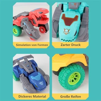 Enbaoxin Mecha-Wagenmodell-Dinosaurierspielzeug Spielzeugauto Wirbeln Und Tanzen Dinosauriermodell-Spielzeugauto 6 Enbaoxin Mecha-Wagenmodell-Dinosaurierspielzeug Spielzeugauto Wirbeln Und Tanzen Dinosauriermodell-Spielzeugauto – Bild 6