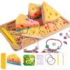 Enbaoxin Regenbogenseife Käse-Blind Box Spielzeug Regenbogen Seife DIY Käse Blind Box Ausgraben Spielzeug