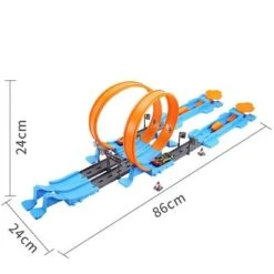 Enbaoxin Kinderspielzeug Kleine Autos Metall-Rennbahn Legierung(zufällige Farbe Des Autos) Kinder-Katapultbahn-Auto (zufällige Farbe Des Autos) -Enbaoxin Verkaufsgeschäft 30789734 06