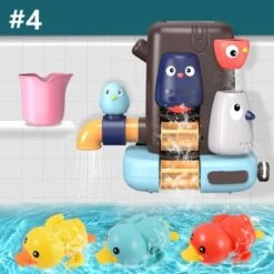 Enbaoxin Wasserspielzeug Badespielzeug Für Kinder Badespielzeug Für Kinder Babyschwimmen Und Wasserspiele