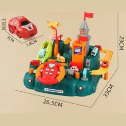 Enbaoxin Track Car Lernspiel Für Kleinkinder Track Cars Vorschule Lernspielzeug Auto Spielzeug Für Kinder -Enbaoxin Verkaufsgeschäft 30852999 04