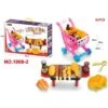 Enbaoxin Kinder Küche Kochen Und Kochsimulation Lebensmittel Simulation Einkaufswagen Mini-Grill-Set Für Kinder