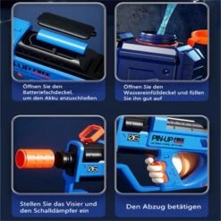 Enbaoxin Kinder Wiederaufladbares Elektrisches Wasserpistolenspielzeug Kinder Groß Elektrisches Wasserpistolenspielzeug -Enbaoxin Verkaufsgeschäft 30879474 06