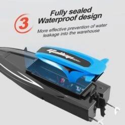 Enbaoxin Ferngesteuerte Boote Spielzeug Für Kinder 2.4G Wasserdichtes Elektrisch Beleuchtetes Ferngesteuerte Boote Speedboat -Enbaoxin Verkaufsgeschäft 30879484 03