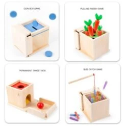 Enbaoxin Multifunktionale 4-in-1-Intelligenzbox Multifunktionale Spielbox Aus Holz -Enbaoxin Verkaufsgeschäft 30880478 06
