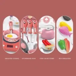Enbaoxin Kindersimulation Induktionsherd Spielzeug Kinderspielzeug Für Die Elektrische Küche Mit Licht Und Musik -Enbaoxin Verkaufsgeschäft 30925806 05