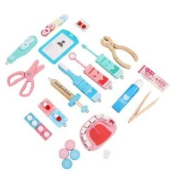 Enbaoxin Holzsimulation Arzt Spielzeugset Kinderkrankenschwester-Stoff-Arzt-Spielzeug -Enbaoxin Verkaufsgeschäft 30925808 04