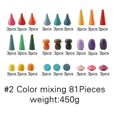 Enbaoxin Montessori Hölzerne Bunte Regenbogen-Blöcke Spielzeug Baby Stapeln Lernspielzeug 1 Enbaoxin Montessori Hölzerne Bunte Regenbogen-Blöcke Spielzeug Baby Stapeln Lernspielzeug