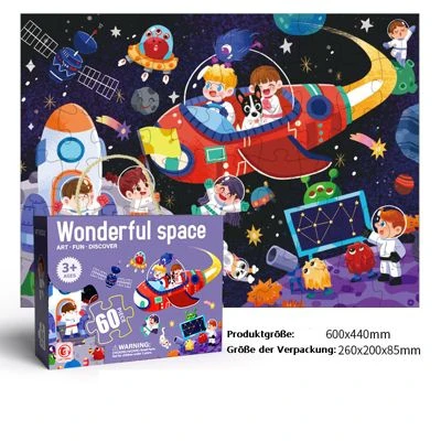 Enbaoxin Kinder Lustige Puzzles 60 Stück Kinder Cartoon Puzzle Spielzeug 4 Enbaoxin Kinder Lustige Puzzles 60 Stück Kinder Cartoon Puzzle Spielzeug – Bild 4