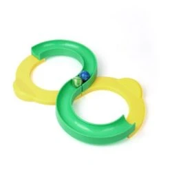 Enbaoxin Trackball Kinder-Sensorik-Trainer Kinderspielzeug Mit Kugelbahn öffnen Und Schließen