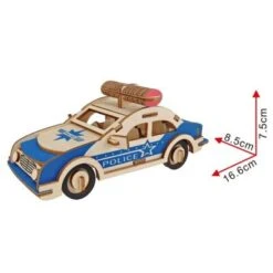 Enbaoxin 3D-Puzzle-Spielzeug Polizeiauto/Satellit Holz Spielzeug -Enbaoxin Verkaufsgeschäft 31065825 03