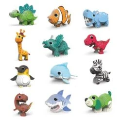 Enbaoxin Dreidimensionales Kinderpuzzle Dinosauriermodell Papierzusammenbau Spielzeug Für Frühes Lernen -Enbaoxin Verkaufsgeschäft 31086598 04