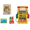 Enbaoxin Multifunktionale Kinder Simulation Tankstelle Selbstbedienungs-Tankstelle Mit Doppelter Zapfpistole