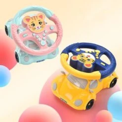 Enbaoxin Kinder Simulation Auto Spielzeug Lenkrad Tier Auto + Simulation Tankstelle Spielzeug -Enbaoxin Verkaufsgeschäft 31117806 03