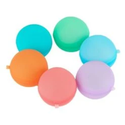 Enbaoxin Silikon Kampf Wasser Ball Spielzeug 5Stk Kinder Wasser Spielen Bad Wasser Ballon Spielzeug