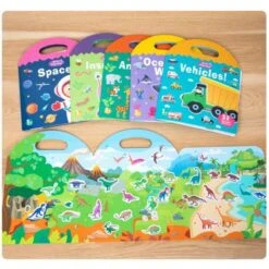 Enbaoxin Praktische Spiele Zum Üben Kinderfrühförderung Handheld Jelly Scene Sticker -Enbaoxin Verkaufsgeschäft 31117825 03