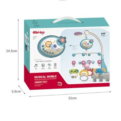 Enbaoxin Multifunktionales Baby-Nachtglocken-Bedbell-Spielzeug Baby Musikklingel Rotierend Bettklingel 4 Enbaoxin Multifunktionales Baby-Nachtglocken-Bedbell-Spielzeug Baby Musikklingel Rotierend Bettklingel – Bild 4