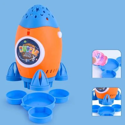 Enbaoxin Seifenblasenmaschine Licht Elektrisches Kinderspielzeug 16 Loch Bubble Gun Raketenwerfer Machine Outdoors Spielzeug 3 Enbaoxin Seifenblasenmaschine Licht Elektrisches Kinderspielzeug 16 Loch Bubble Gun Raketenwerfer Machine Outdoors Spielzeug – Bild 3