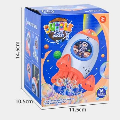 Enbaoxin Seifenblasenmaschine Licht Elektrisches Kinderspielzeug 16 Loch Bubble Gun Raketenwerfer Machine Outdoors Spielzeug 6 Enbaoxin Seifenblasenmaschine Licht Elektrisches Kinderspielzeug 16 Loch Bubble Gun Raketenwerfer Machine Outdoors Spielzeug – Bild 6