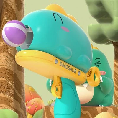 Enbaoxin Kinder Projektil Klebrigen Ball Indoor-Dartscheibe Dinosaurier Pistole Werfen Launching Ball Spielzeug 2 Enbaoxin Kinder Projektil Klebrigen Ball Indoor-Dartscheibe Dinosaurier Pistole Werfen Launching Ball Spielzeug – Bild 2