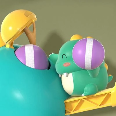 Enbaoxin Kinder Projektil Klebrigen Ball Indoor-Dartscheibe Dinosaurier Pistole Werfen Launching Ball Spielzeug 3 Enbaoxin Kinder Projektil Klebrigen Ball Indoor-Dartscheibe Dinosaurier Pistole Werfen Launching Ball Spielzeug – Bild 3