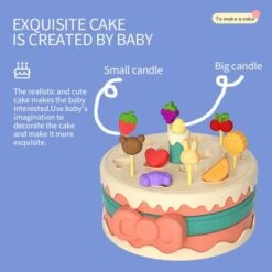 Enbaoxin Buntes Kinderspielzeug Aus Ton Und Knete Simulation Kuchenmaschine Lernspielzeug -Enbaoxin Verkaufsgeschäft 31257210 03