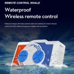 Enbaoxin Ferngesteuertes Wal-Simulations-Wasserfernbedienungsboot Elektrischer Sommer-Wasser-Hai Wasserspritzspielzeug -Enbaoxin Verkaufsgeschäft 31277919 03