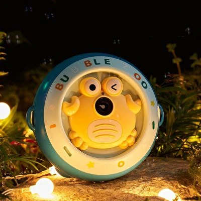 Enbaoxin Automatische Blase Maschine Sommer Wasser Kinderspielzeug Kreisförmige Krabben Seifenblasenmaschine 4 Enbaoxin Automatische Blase Maschine Sommer Wasser Kinderspielzeug Kreisförmige Krabben Seifenblasenmaschine – Bild 4