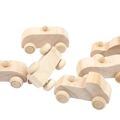 Enbaoxin Kinderspielzeug Zum Ausmalen Kreatives DIY-Graffiti Handbemaltes Holzauto 4 Enbaoxin Kinderspielzeug Zum Ausmalen Kreatives DIY-Graffiti Handbemaltes Holzauto – Bild 4