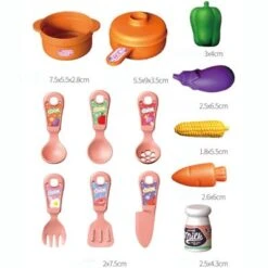 Enbaoxin Kinder Spielzeug Für Die Küche Sets Simulation Spritzen Aus Kochgeschirr Kochspielzeug -Enbaoxin Verkaufsgeschäft 31390799 06