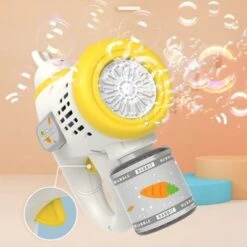 Enbaoxin Automatische Handgehaltene Seifenblasenmaschine Spielzeug Cartoon Beleuchtete Seifenblasenpistole Für Kinder -Enbaoxin Verkaufsgeschäft 31390842 04