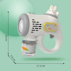 Enbaoxin Automatische Handgehaltene Seifenblasenmaschine Spielzeug Cartoon Beleuchtete Seifenblasenpistole Für Kinder -Enbaoxin Verkaufsgeschäft 31390842 06