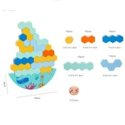 Enbaoxin Eltern-Kind-interaktive, Lustige Und Lehrreiche Spielzeugspiele Kinderspielzeug Aus Stapelnden Holzblöcken -Enbaoxin Verkaufsgeschäft 31390844 06